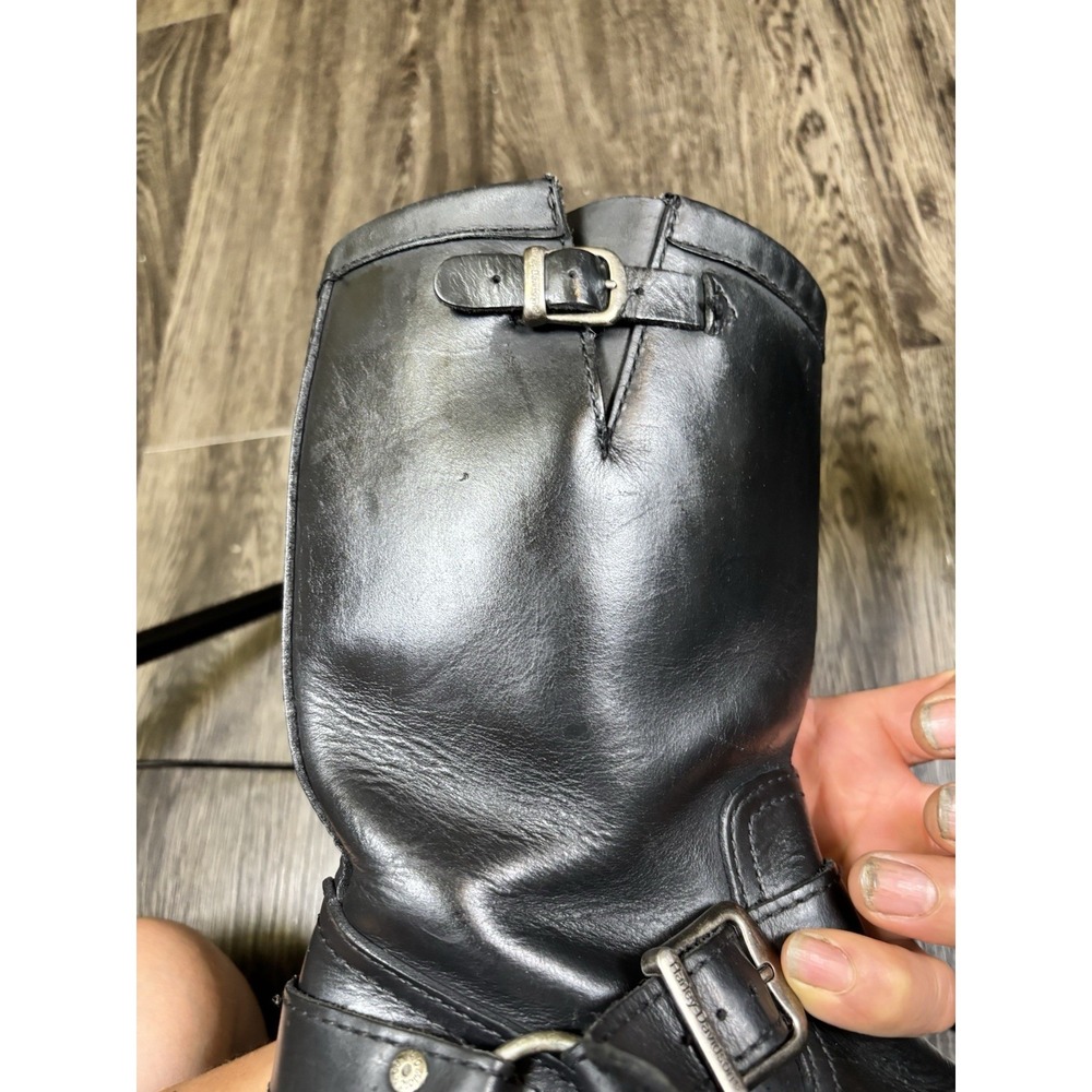 Harley-Davidson Black Leather Biker Engineer Riding Boots Women's Size 7⁠ - Picture 13 of 16